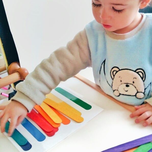 color depresores