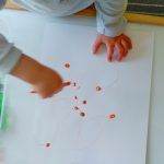 color derretir pinturas vela