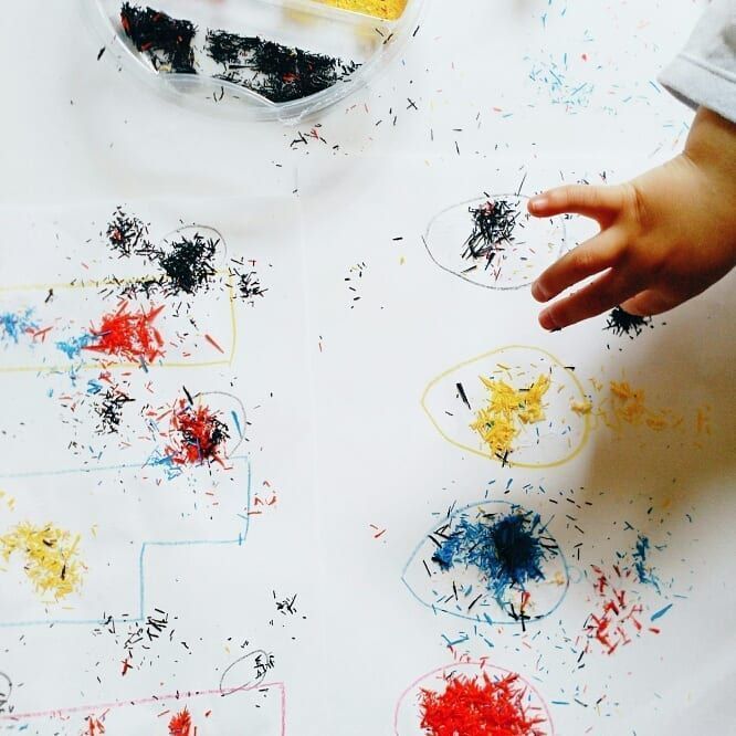 color puntas minas