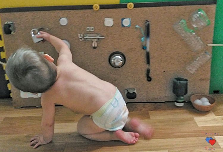 materiales montessori diy low cost tablero sensorial