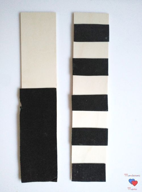 materiales montessori diy tablas liso rugoso