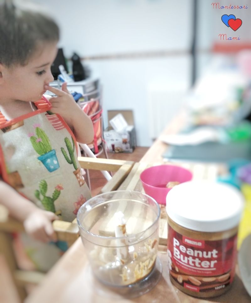cocinar con niños montessori