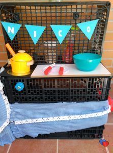 cocinita de exterior cajas de fruta