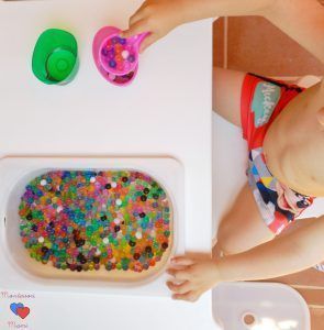 messa sensorial bolas hidrogel