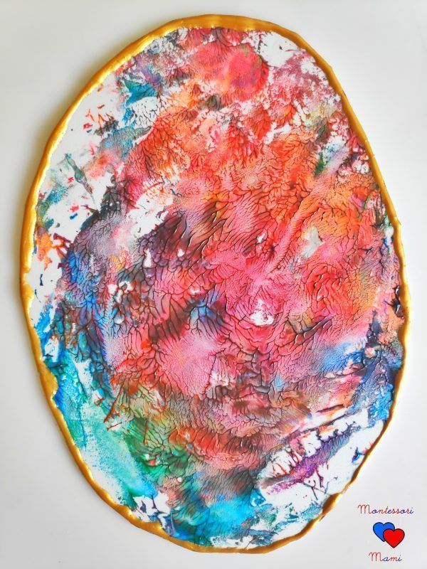 huevo pascua pintura creativa