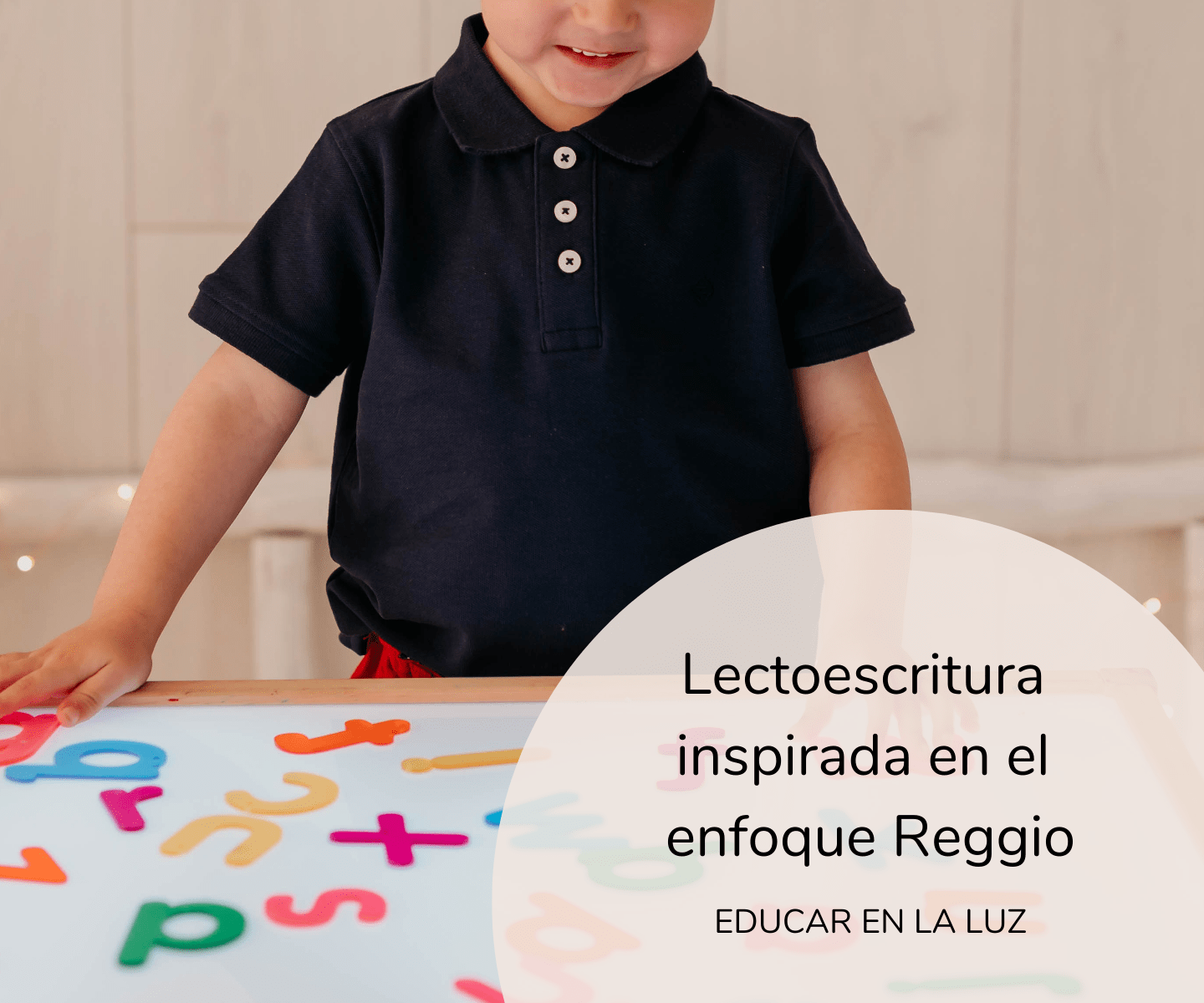 Lectoescritura inspirada en el enfoque Reggio