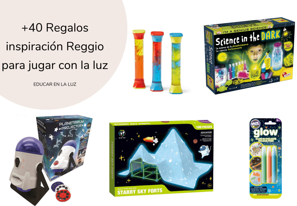 regalos reggio jugar con la luz