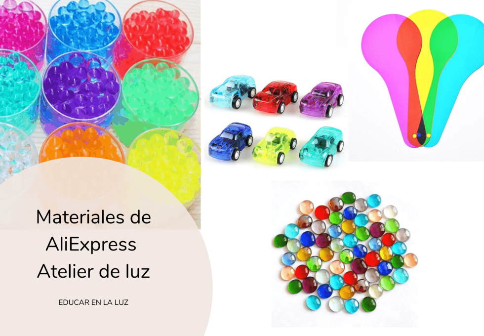 materiales Aliexpress mesa de luz