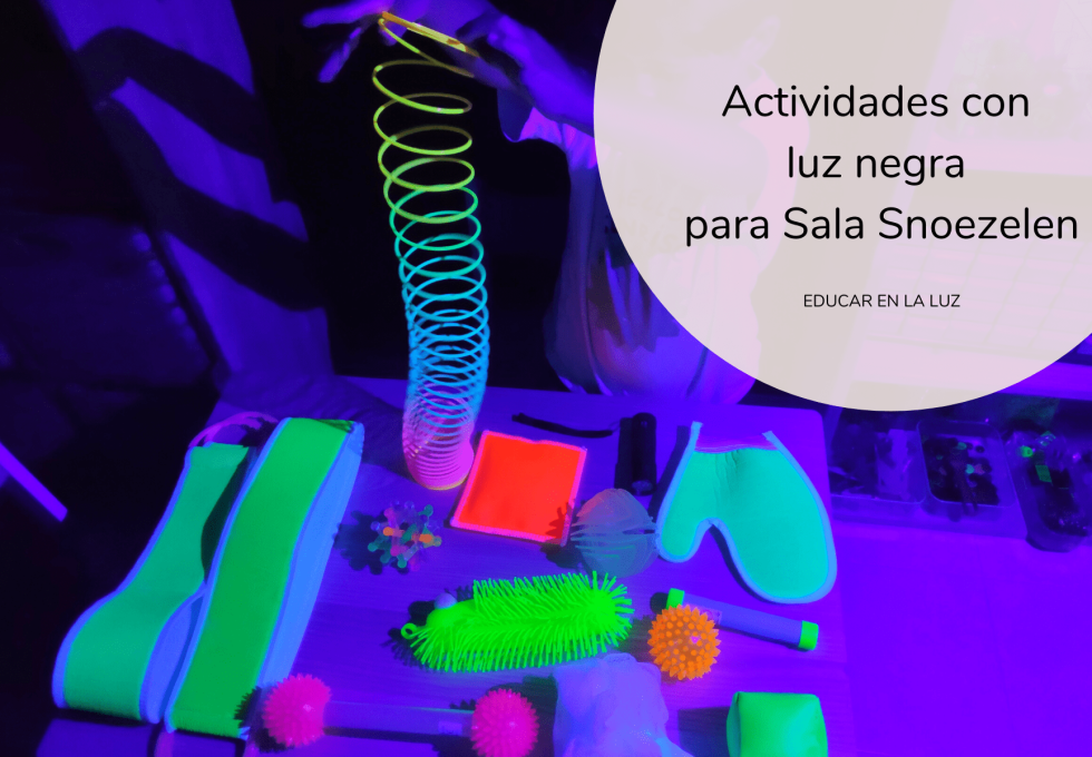 luz negra Snoezelen