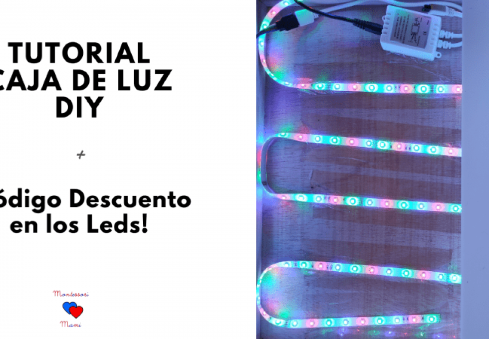 tutorial caja de luz DIY