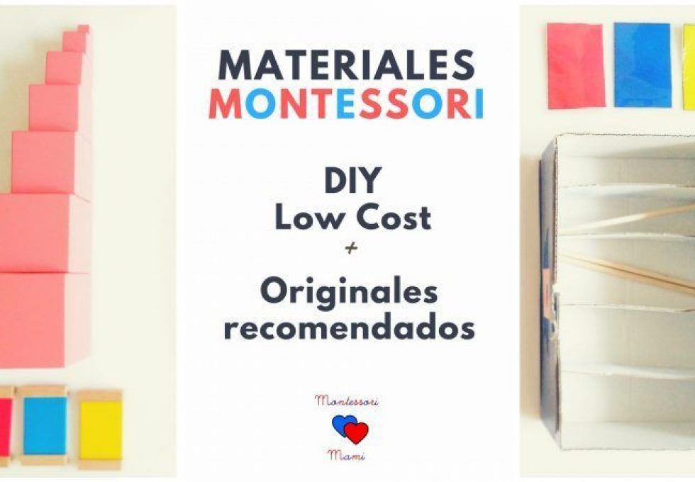 materiales montessori diy low cots originales portada