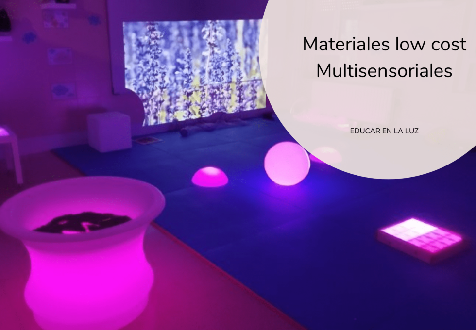 materiales multisensoriales low cost snoezelen